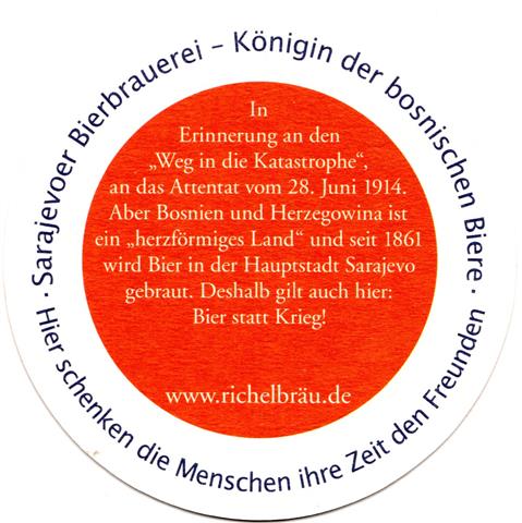 münchen m-by richel krieg 30b (rund200-in erinnerung-schwarzrot)